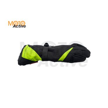 Перчатки для снегохода FXR #4 yellow green - миниатюра 2