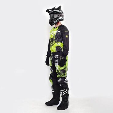 Джерси Grom MX Religion lime - миниатюра 2