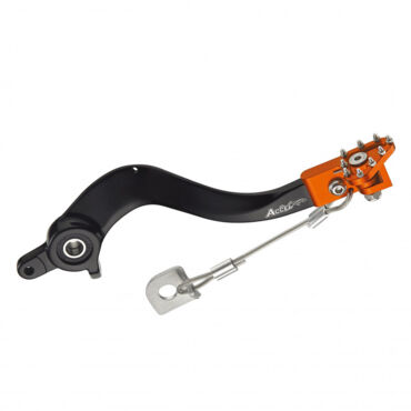 Педаль заднего тормоза ACCEL KTM Husqvarna SX F 07 15 EXC F 11 16 77213050044 - миниатюра 1