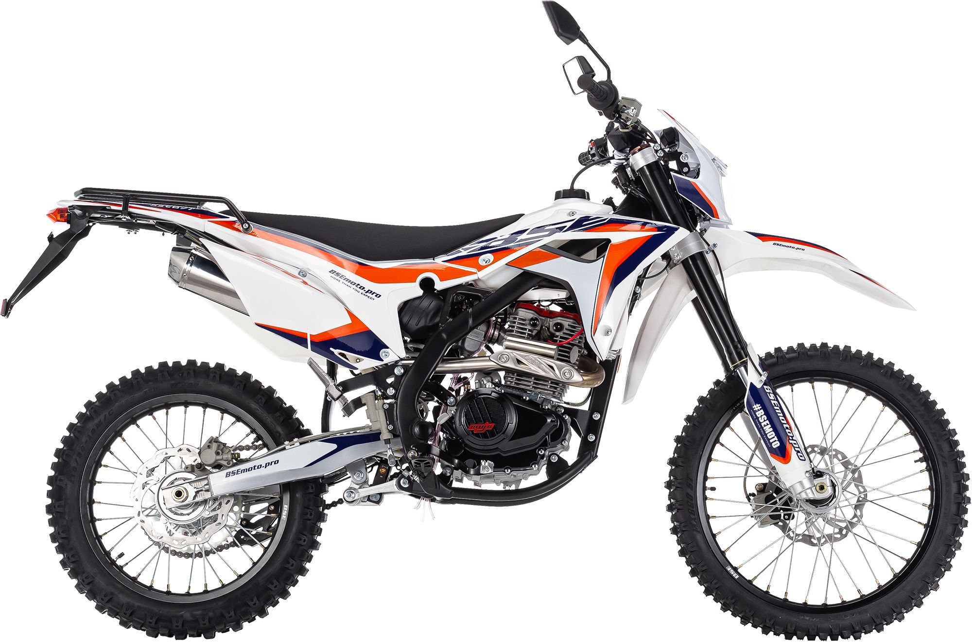 Эндуро / кроссовый мотоцикл BSE Z6 Y Road Orange без ПТС(020) - фото 4