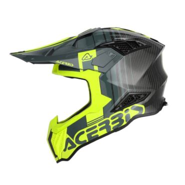 Acerbis Шлем Airstrike C 22 06 Black Fluo Yellow - миниатюра 6