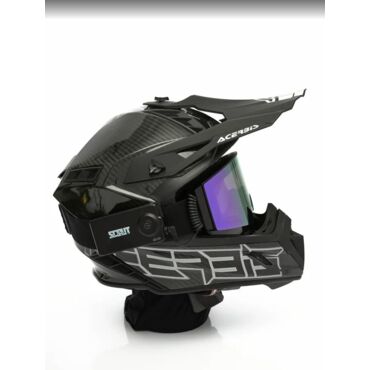 Scout Очки HB 20A с подогревом Vision X Heated Goggles Black, Violent lens - миниатюра 5