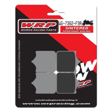 Тормозные колодки WRP WG 7362 F9R (LMP362 TRR) - миниатюра 1