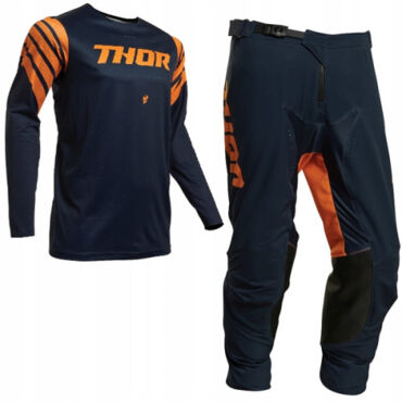 Комплект Thor S20 Prime Pro Strut, сине оранжевый, Штаны+Джерси - миниатюра 2