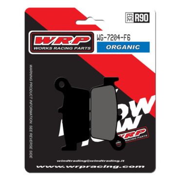 Тормозные колодки WRP WG 7204 F6 (LMP204 ST / FDB539 / FA131) - миниатюра 1