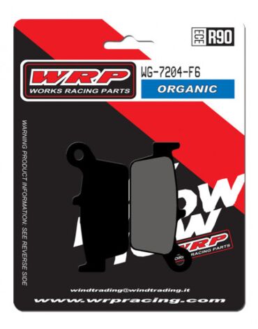 Тормозные колодки WRP WG 7204 F6 (LMP204 ST / FDB539 / FA131)