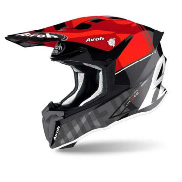 Шлем AIROH Twist 2.0 Tech Red  (Глянцевый) - миниатюра 2