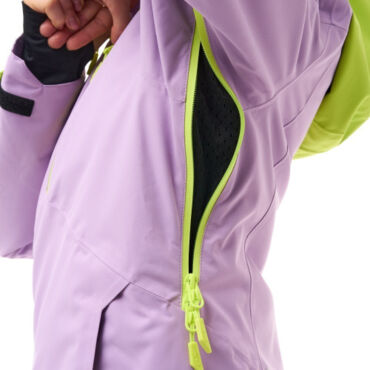 Dragonfly Куртка горнолыжная утепленная Gravity Woman 2025 Purple Lime - миниатюра 10