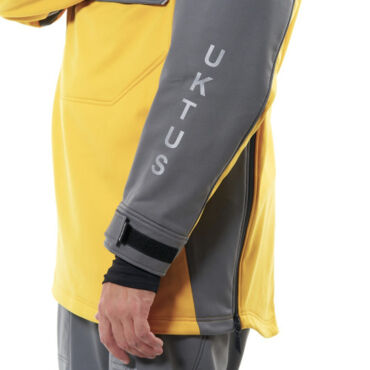 Dragonfly Куртка анорак сноубордическая Uktus Man Yellow - Grey - миниатюра 9