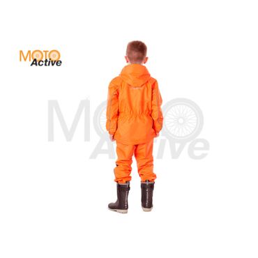 Детский комплект дождевой (куртка, брюки) EVO Kids ORANGE (мембрана) - миниатюра 1