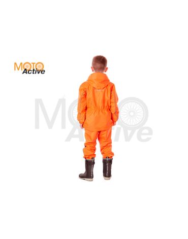 Детский комплект дождевой (куртка, брюки) EVO Kids ORANGE (мембрана)