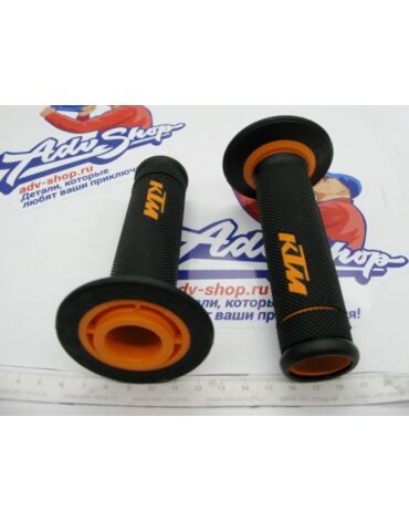 KTM грипсы двухкомпонентные с открытыми концами SX EXC 690 05-> ( 63002021200 )