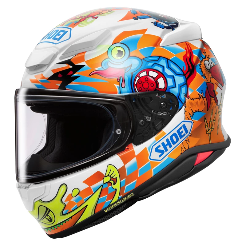 Мотошлем NXR 2 YAGYO White Orange Blue
