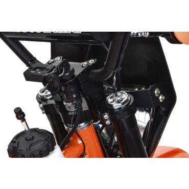 Питбайк Motoland 125 SX 125 E 17 14 оранжевый - миниатюра 7