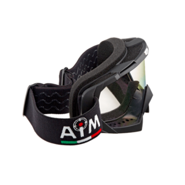 AiM Очки кроссовые 634 800 Black Matt - миниатюра 2