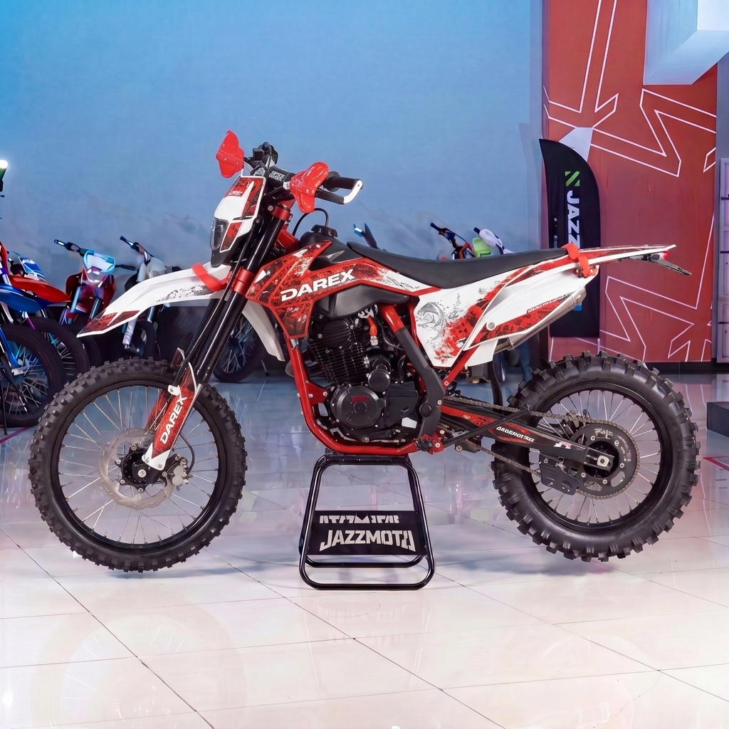 Мотоцикл эндуро DAREX ALGA 300 S (Red) 4 клапана - фото 1