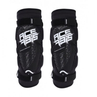Acerbis Налокотники детские SOFT KID ELBOW Black White - миниатюра 1