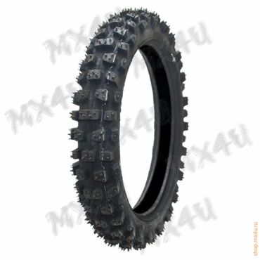 XT 454 шипованная эндуро покрышка 110 100 18 341 шип - миниатюра 4