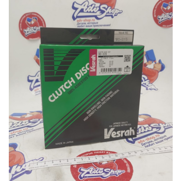 VESRAH VC 173 диски сцепления фрикционные (комплект 6 шт) XR250 / Baja // MR- 029366 - миниатюра 1
