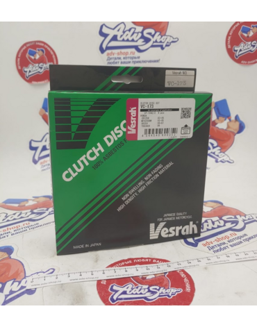 VESRAH VC 173 диски сцепления фрикционные (комплект 6 шт) XR250 / Baja // MR- 029366