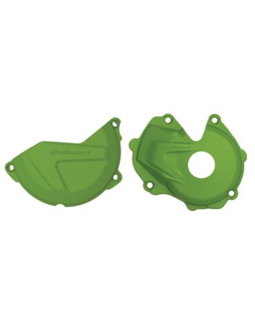 Защита крышек двигателя Kawasaki KX450F (2016 2018), Зеленый