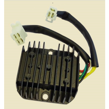 реле регулятор напряжения (реле зарядки) 4T 125 150см3 152QMI, 157QMJ(2пр.) (4+3 конт.) GRACE, ZRS - миниатюра 1