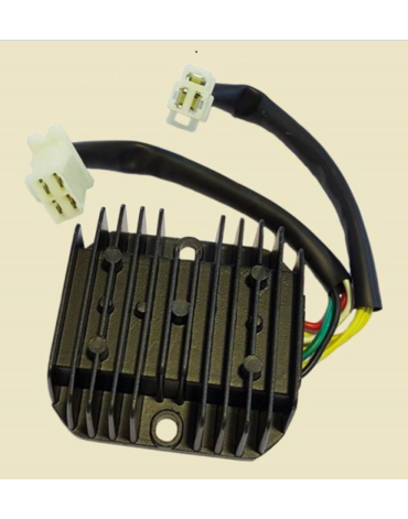 реле регулятор напряжения (реле зарядки) 4T 125 150см3 152QMI, 157QMJ(2пр.) (4+3 конт.) GRACE, ZRS