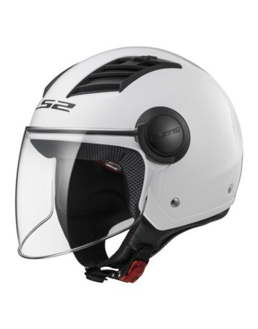 Шлем дорожный LS2 OF562 AIRFLOW SOLID, white (L, Взрослая  Дорожная)