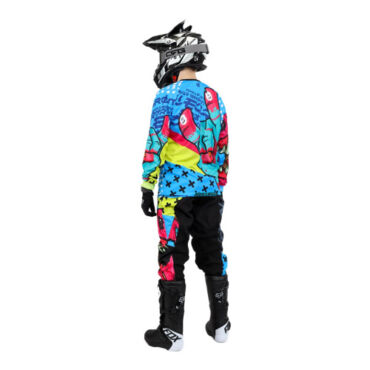 Grom Джерси Fatbear Lime Blue - миниатюра 1