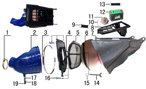 Фильтр воздушный.146.0050 - фото 14