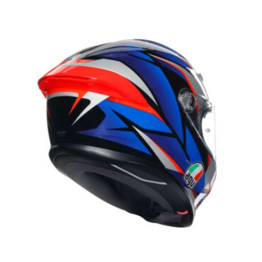 AGV Шлем K6 S Slashcut Black Blue Red - миниатюра 4
