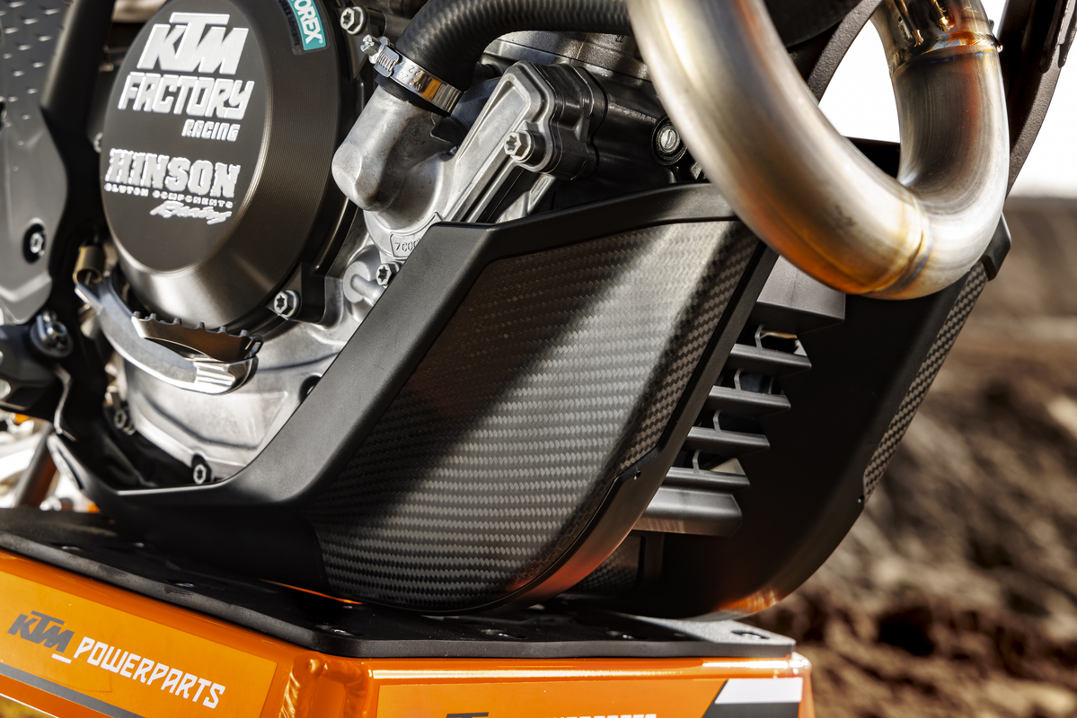 Защита картера композит KTM SXF 250 350 450 23-> EXCF 250 500 24-> - фото 2