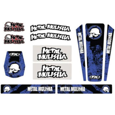Набор наклеек Trim Kit FX 2013 Metal Mulisha Universal под мотоциклы Yamaha - миниатюра 1