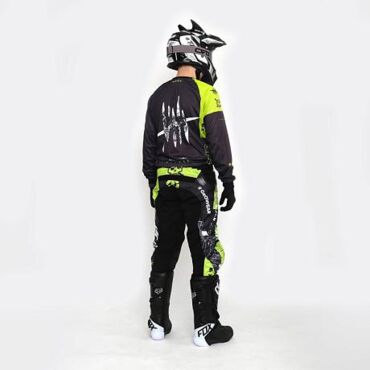 Джерси Grom MX Religion lime - миниатюра 3