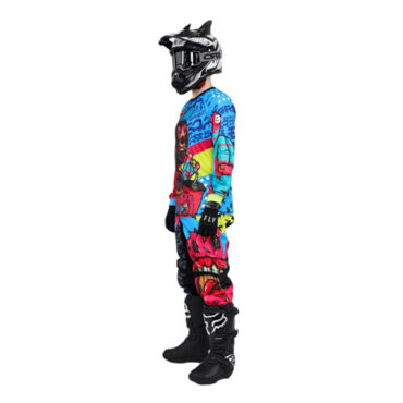 Grom Джерси Fatbear Lime Blue - миниатюра 2