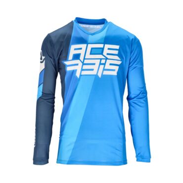 Джерси Acerbis MX J TRACK FOUR Blue White - миниатюра 2