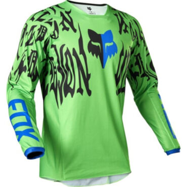 Fox Джерси 180 Peril Jersey Зеленый - миниатюра 3