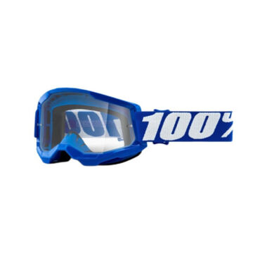 100% Очки Strata 2 Goggle Blue Clear Lens - миниатюра 1
