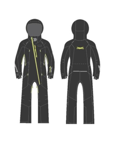 Dragonfly Комбинезон Gravity 2.0 Woman Black - Lime 2025