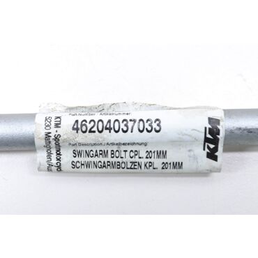 Ось маятника (201мм) KTM 65SX 09 21 / Husqvarna TC65 17 21 - миниатюра 3