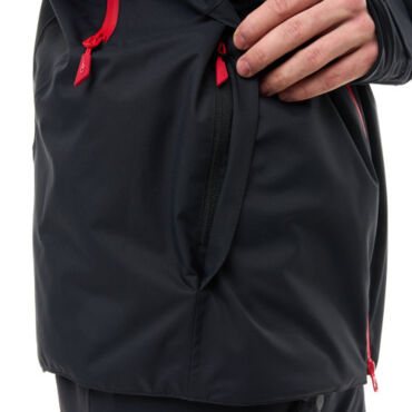 Dragonfly Куртка горнолыжная утепленная Gravity Man Black - Red 2025 - миниатюра 9