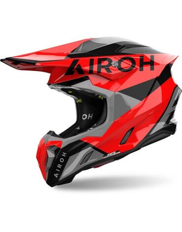 Шлем кроссовый Airoh Twist 3 King Red Gloss