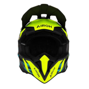 Airoh Мотошлем Wraaap Cyber Yellow Matt - миниатюра 3