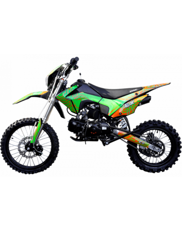 Питбайк BSE EX 17 14 Green Orange Ant (040)