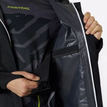Finntrail Плащ Drycoat 4020 Graphite - миниатюра 6