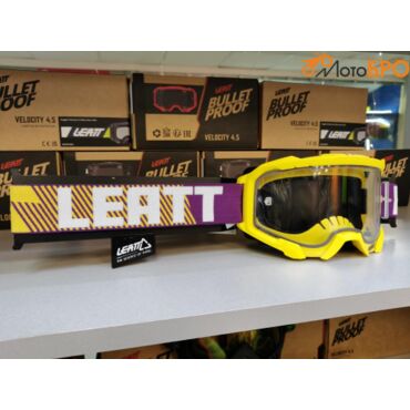 Очки Leatt Velocity 4.5 Indigo Clear 83% - миниатюра 2