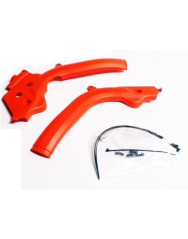 Защита рамы оранжевая комплект KTM SX SX F 16 18 / EXC EXC F 17 19