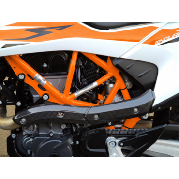 WINGS теплозащитные экраны из карбона KTM 690 ER SMCR 19 24 / Long - миниатюра 2