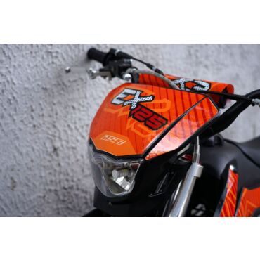 Питбайк BSE EX125 14 12 Blue Orange Ant (020) - миниатюра 7