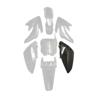 Пластик CRF 70 Боковина задняя правая в сборе (Black) - миниатюра 1